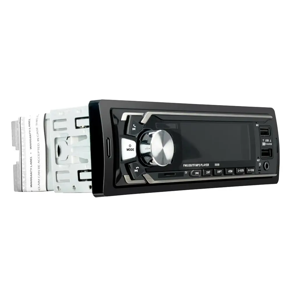 Bluetooth Авторадио Стерео радио FM Aux вход приемник SD USB 12V In dash 1 din автомобильный MP3