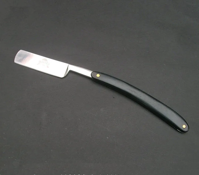 Япония Нержавеющая сталь Straight Edge Парикмахерская Бритвы Для мужчин складной