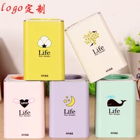 creative lovers style pen holder as desk organizer for school office supplies cute fashionable pencil holder