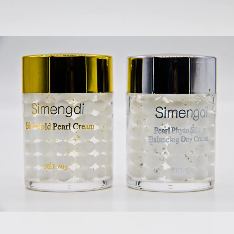 Известный бренд SIMENGDI дневной крем + Био Золотая жемчужина для лица ночной