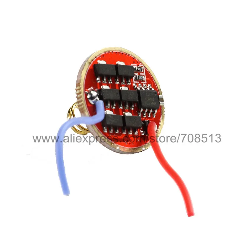 KX15 7135 12x / 10x AMC7135 1-элементная 2-групповая печатная плата драйвера с 3 - 5 режимами (1