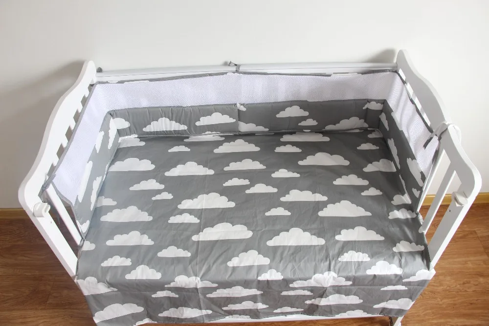 Обувь с дышащей сеткой кроватки Бамперы для автомобиля Пеленальные