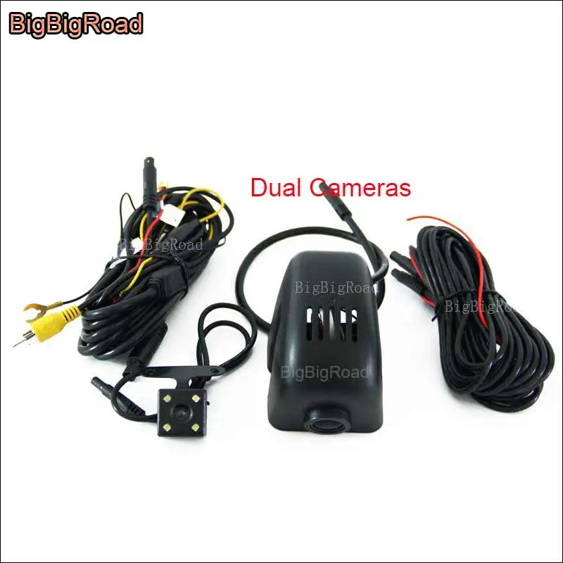 BigBigRoad для Audi Q7 2010 2011 2012 2013 / Q3 2014 низкая конфигурация автомобиля Wifi DVR