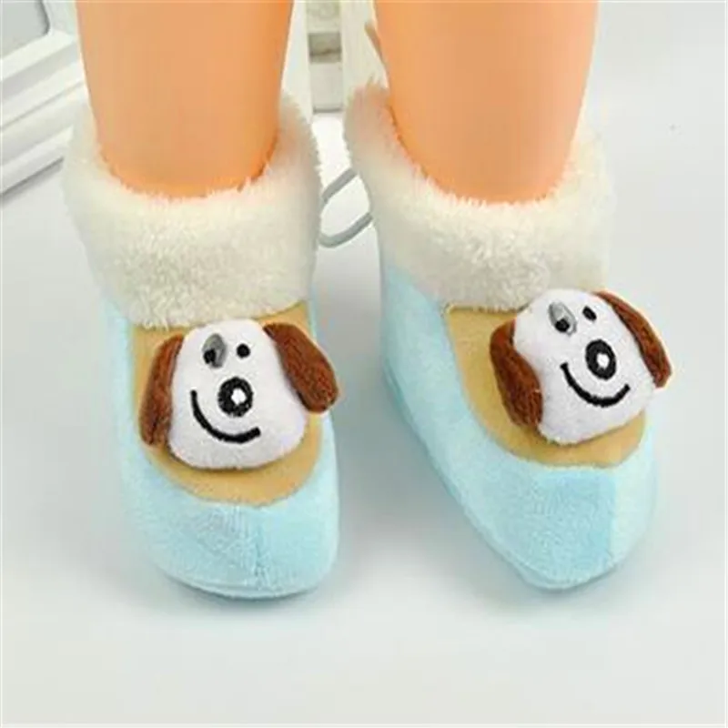 Autumn and winter baby cartoon cotton shoes newborn warm extra thick infant anti-skid 0-12M LMY01 |