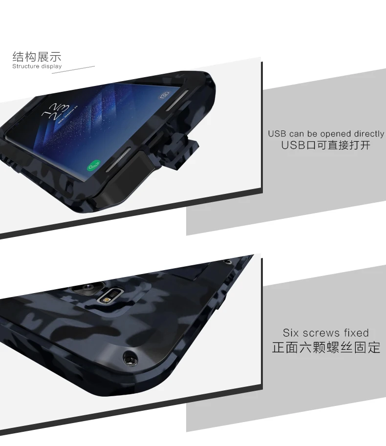 LOVE MEI CAMO Серии Heavy Duty металлический бронированный чехол для samsung Galaxy S8 противоударный Алюминий крышка Водонепроницаемый Открытый военный Применение