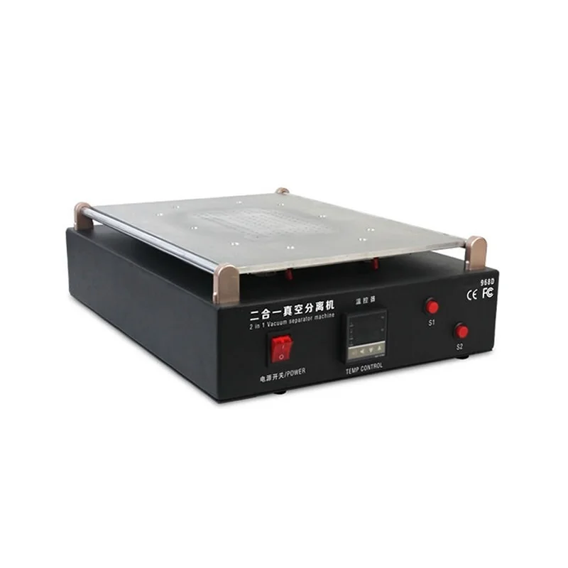 19 дюймов LY 968D 2 в 1 встроенный вакуумная ЖКД экранный сепаратор отделяя машину для