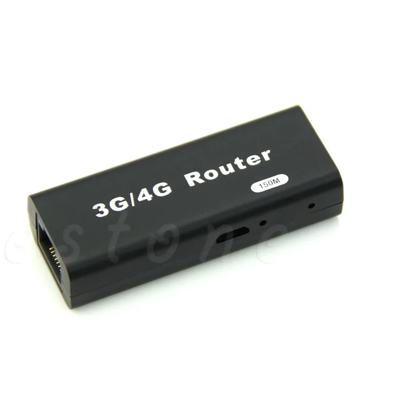 Портативный Wi Fi роутер ini 3G/4G Беспроводной 4G точка доступа RJ45 150 Мбит/с с