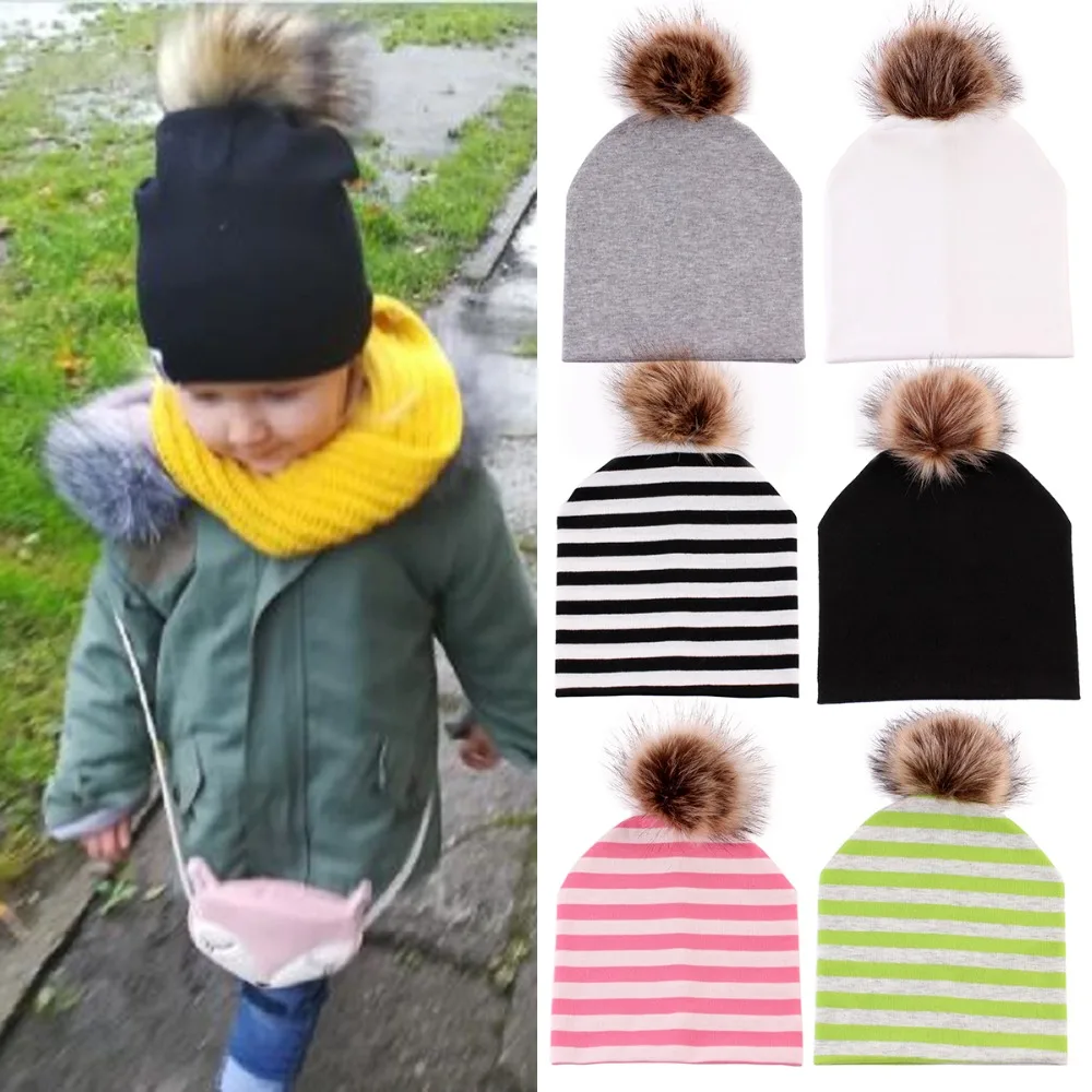 Новинка 2018 года милые детские шапки унисекс для маленьких мальчиков и девочек
