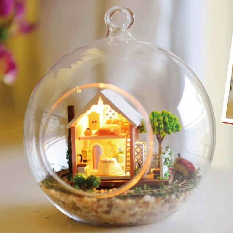 Chi Fun house diy cabin priced wholesale explosion models B-008 Pandora magic garden handmade birthday gift | Инструменты