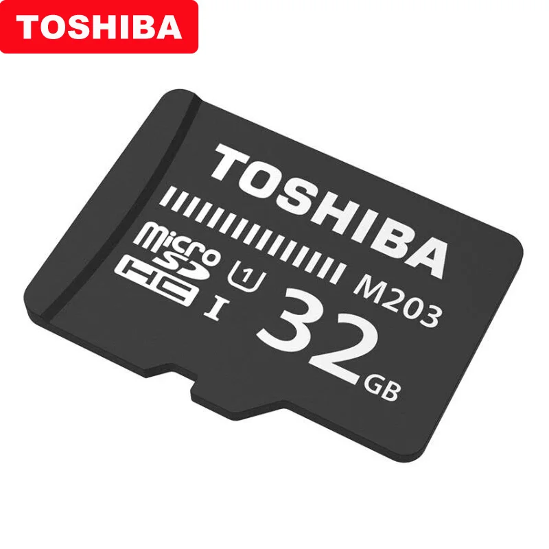 Карта памяти TOSHIBA Micro SD M203 класс 10 16 ГБ 32 64 128 карта C10 Mini SDHC SDXC TF-карта для смартфонов