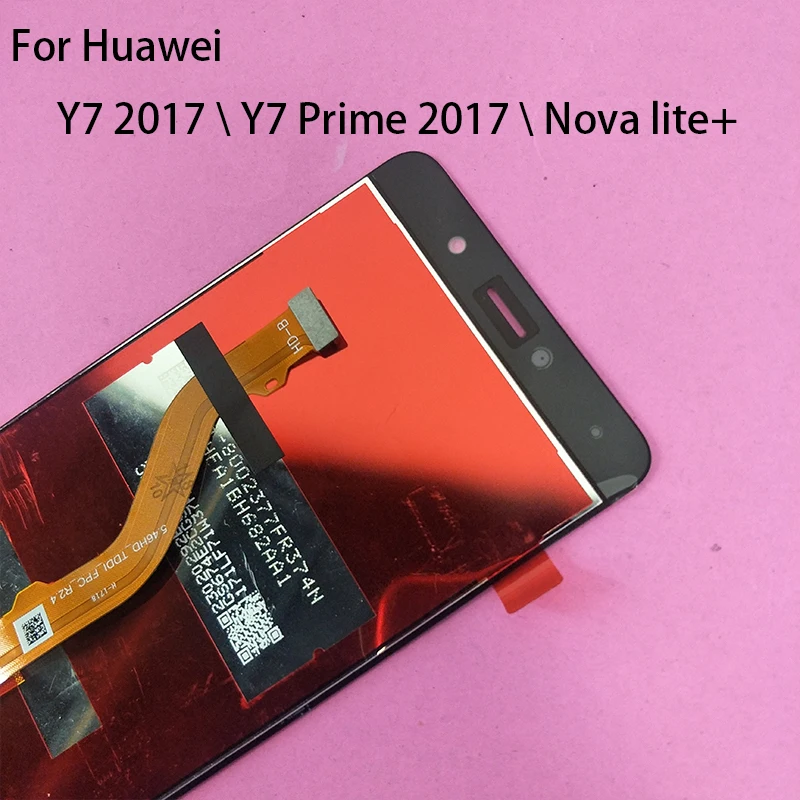 5 ''Новый Для Huawei Y7 2017/Y7 Prime 2017 TRT-LX2/Nova Lite + TRT-LX1 Полный ЖК-дисплей кодирующий