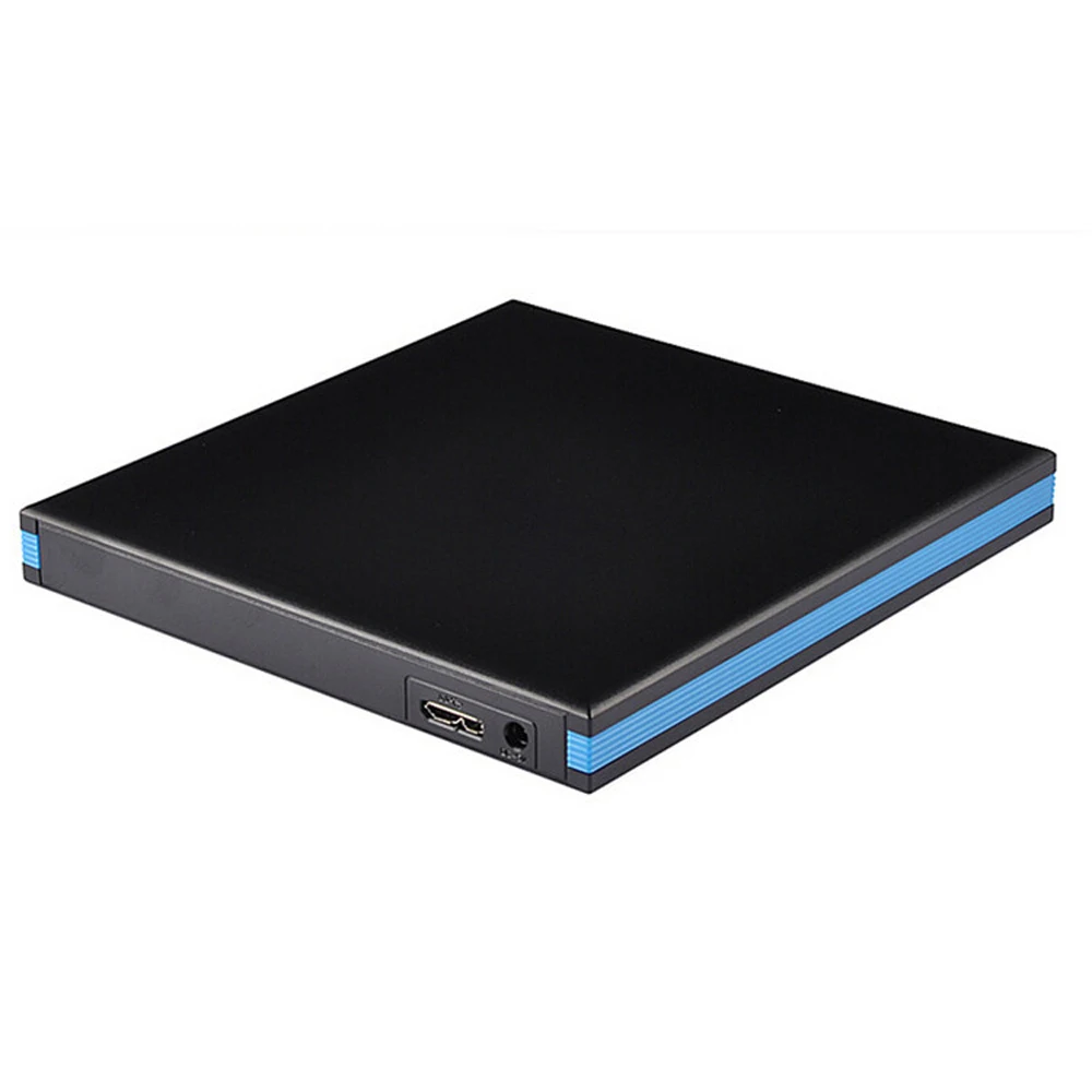Компактный внешний тонкий привод с USB 3 0 для ноутбука ПК DVD RW CD запись слот