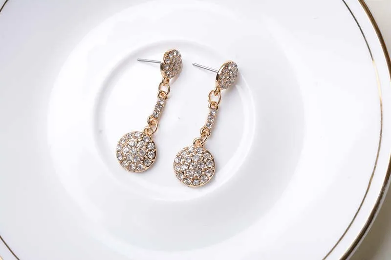 2017 красивые Южной Кореи ювелирные непобедимые нежные круглый набор шнека