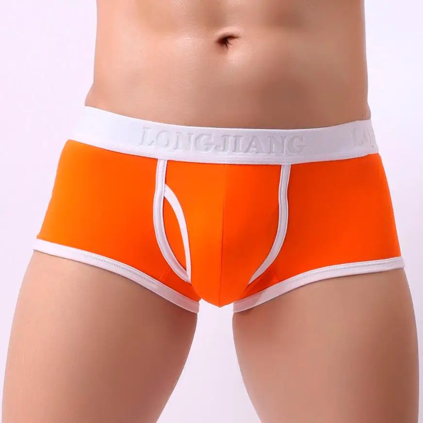 Мужские сексуальные мужские шорты bretheable хлопковые боксеры трусы homme **|Мужские