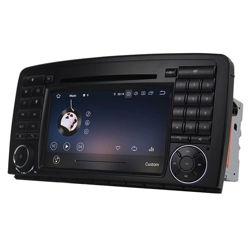 KSAOTU 7 &quotDAB + 4G Android 9 0 автомобильный DVD плеер SD GPS для Mercedes Benz R-Class W251 R280 R320 |