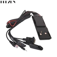 5 in 1 programming cable for motorola gp600 cp200 ct150 two way radios rpc m5x rj45 to radio