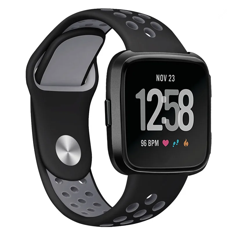 Сменный мягкий силиконовый спортивный ремешок для часов Браслет Fitbit Versa/Versa Lite
