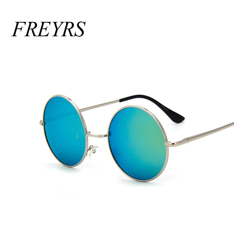 Мужские и женские круглые солнцезащитные очки freyers брендовые дизайнерские