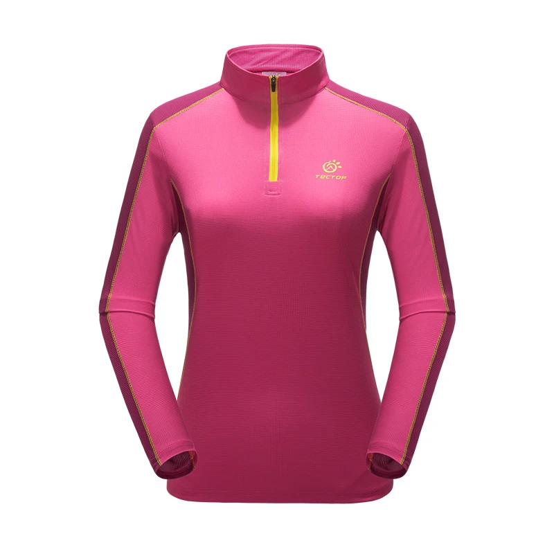 Tectop весна осень Открытый спортивный Быстрый Сухой Женщины с длинным рукавом