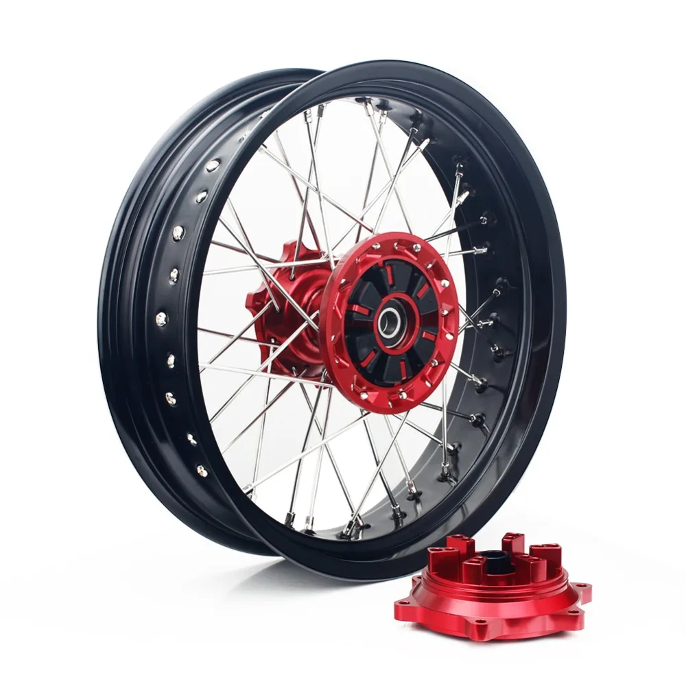 Ступица заднего колеса BIKINGBOY 4 25*17 &quotSupermoto MX для Suzuki DRZ400SM 05 07 DRZ400 00 04 DRZ400S 17 DRZ400E 01 02 03