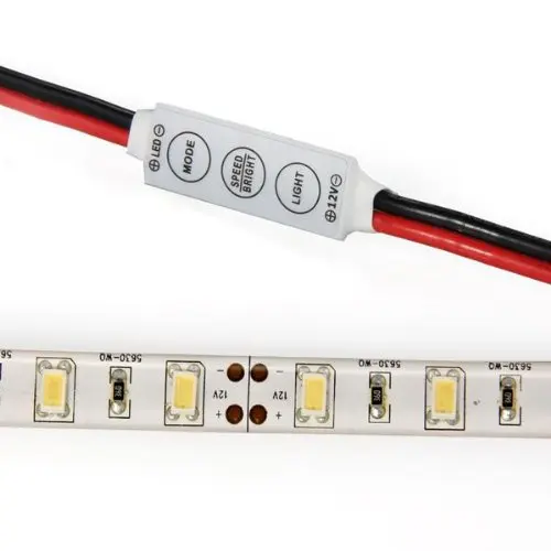 5 м 5630 SMD 300 Светодиодная лента полоса белая с мини FB водонепроницаемое украшение |