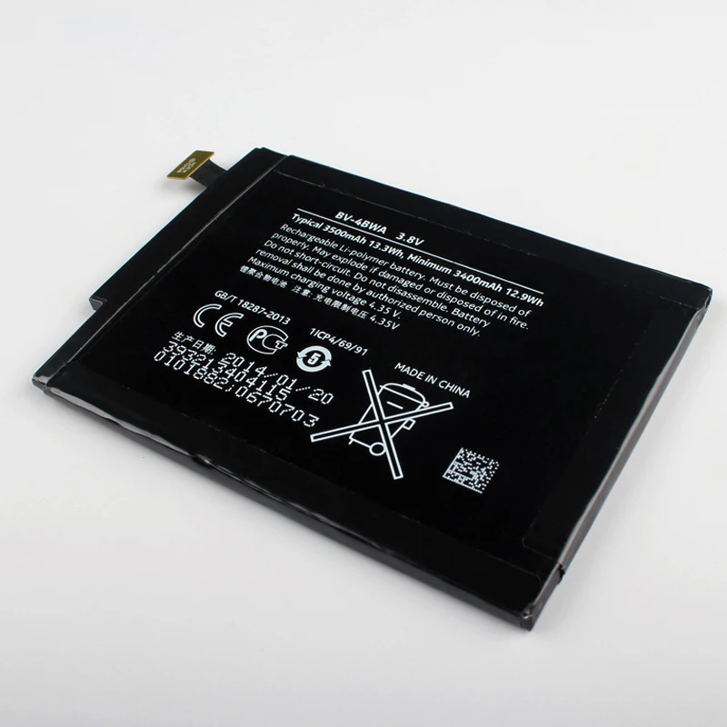 

Original BV-4BWA For Nokia Lumia 1320 Built-in BV4BWA 3500mAh phone battery