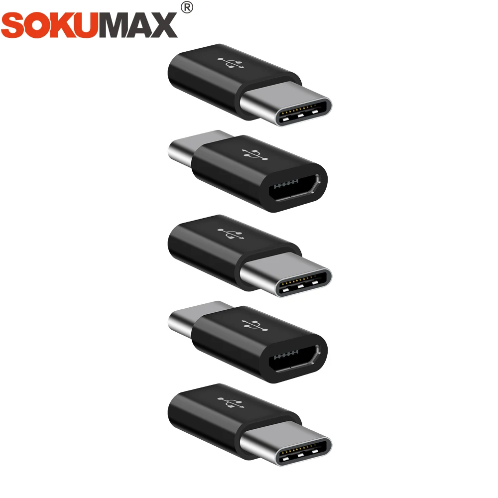 5 pcs mi женские низкие Туфли на USB к Тип usb C адаптер синхронизации данных OTG Тип-конвертер зарядное устройство для быстрой зарядки для MacBook Xiaomi mi 4C One Plus LG G5