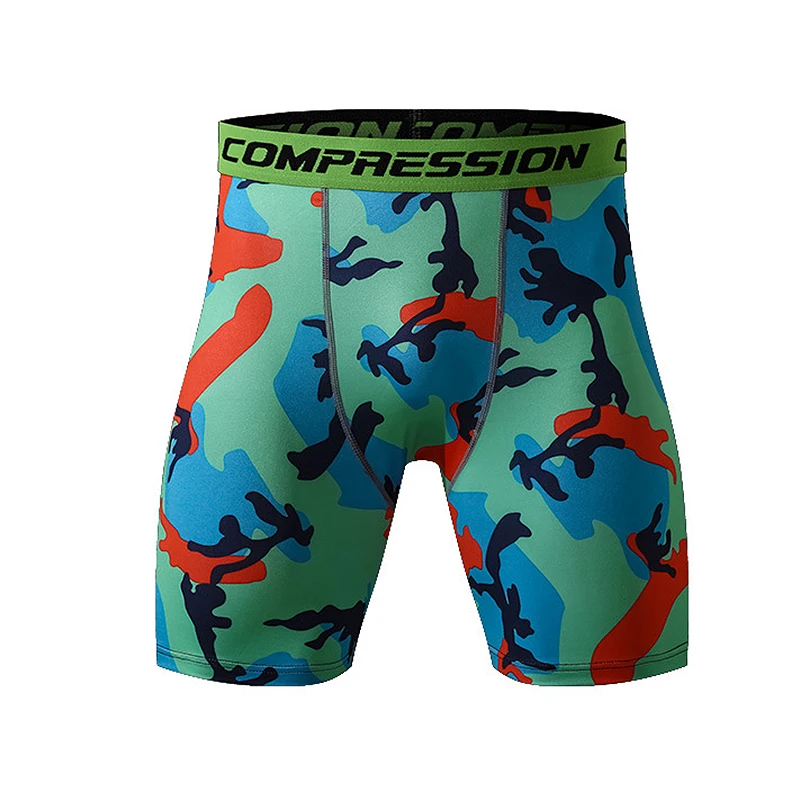New Running Sport Mens Basketball Tight Compression Shorts Gym Fitness Clothing Training Wicking Short Homme Men | Спорт и