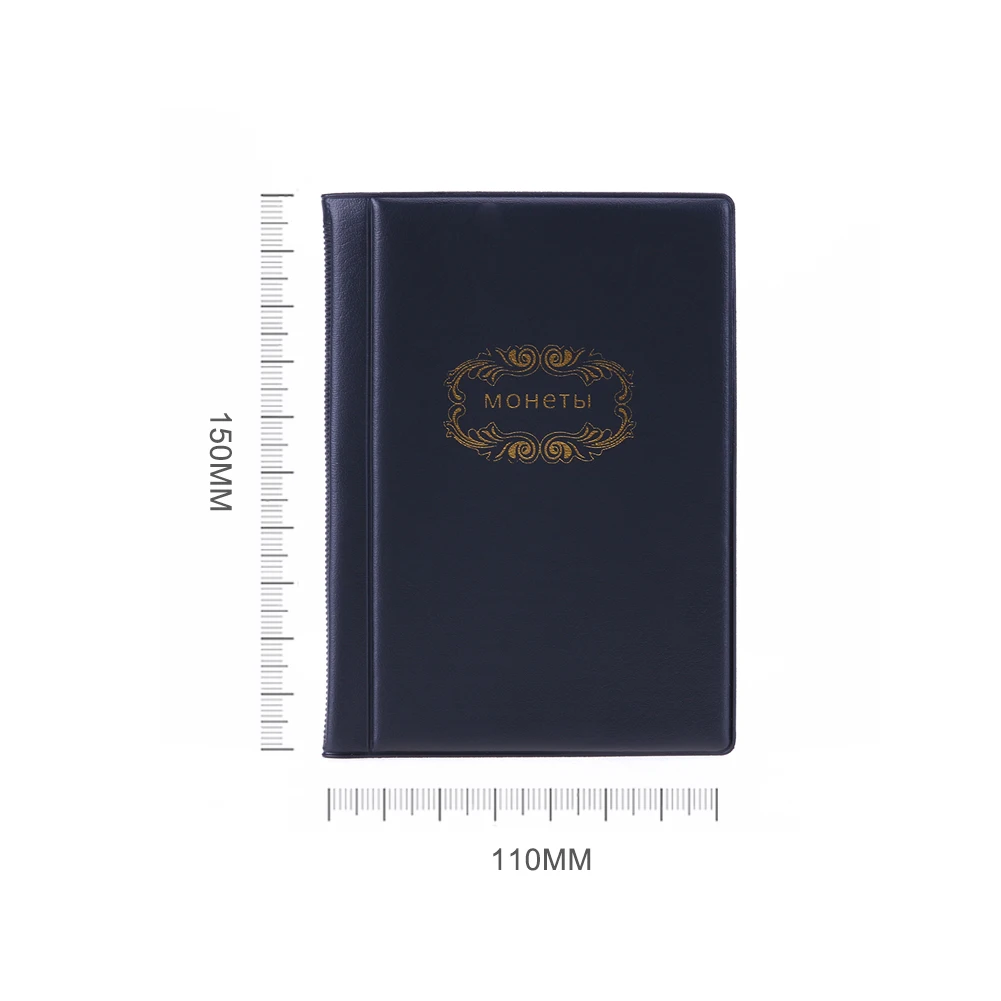 

10 Pages 120 Pockets Coin Collection Album for Coins Mini Penny Pockets Money Coin Album Book Collecting Holders Photo Album