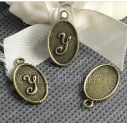 

100 шт./лот бусины из цинкового сплава с античным бронзовым покрытием 22*13 мм Подвески-тарелки Подвески подходят для изготовления ювелирных из...