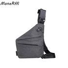 Мужские нагрудные сумки MoneRffi, мужская сумка с кражей, скрытая мужская сумочка через плечо в стиле ретро