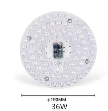 36W Светодиодный круглый кольцевой светильник SMD2835 12 Вт 18 Вт 24 Вт 36 Вт Светодиодный круглый потолочный декоративный потолочный светильник AC 220 В 230 в 240 В светильник - Испускаемый цвет: 36W