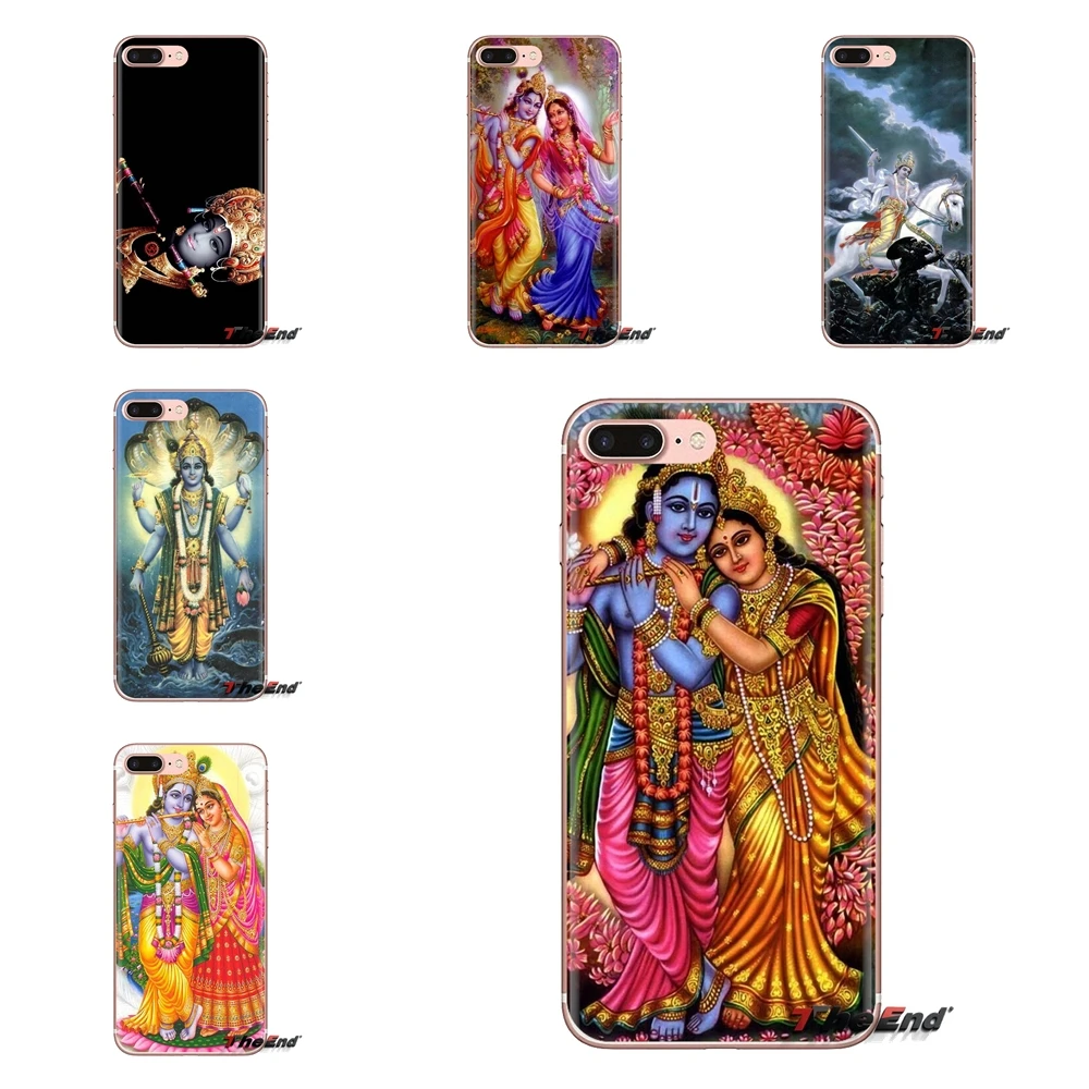 Силиконовый чехол для телефона Xiaomi Redmi 4A S2 Note 3 3S 4 4X 5 Plus 6 7 6A Pro Pocophone F1 Vintage Krishna Avatars Hindu God on.