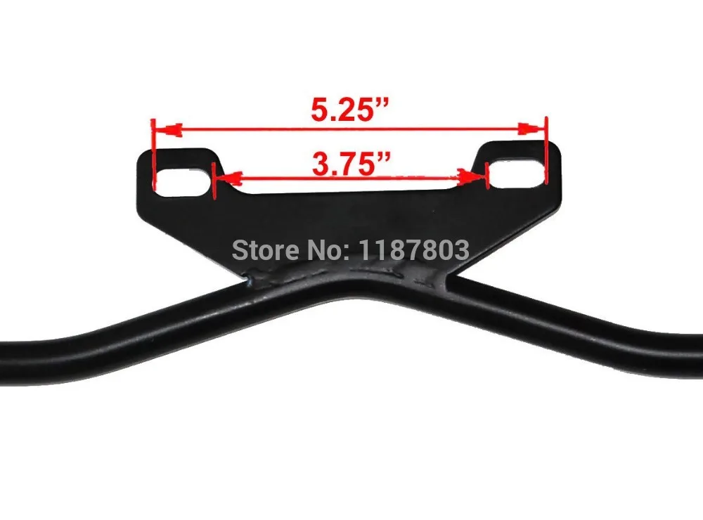 Черная мотоциклетная фара с креплением зажим для точечного тумана сигнал