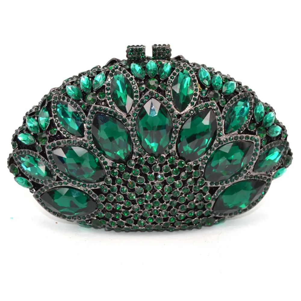 Новейшая красная стильная женская вечерняя сумка роскошный клатч Стразы сумочки