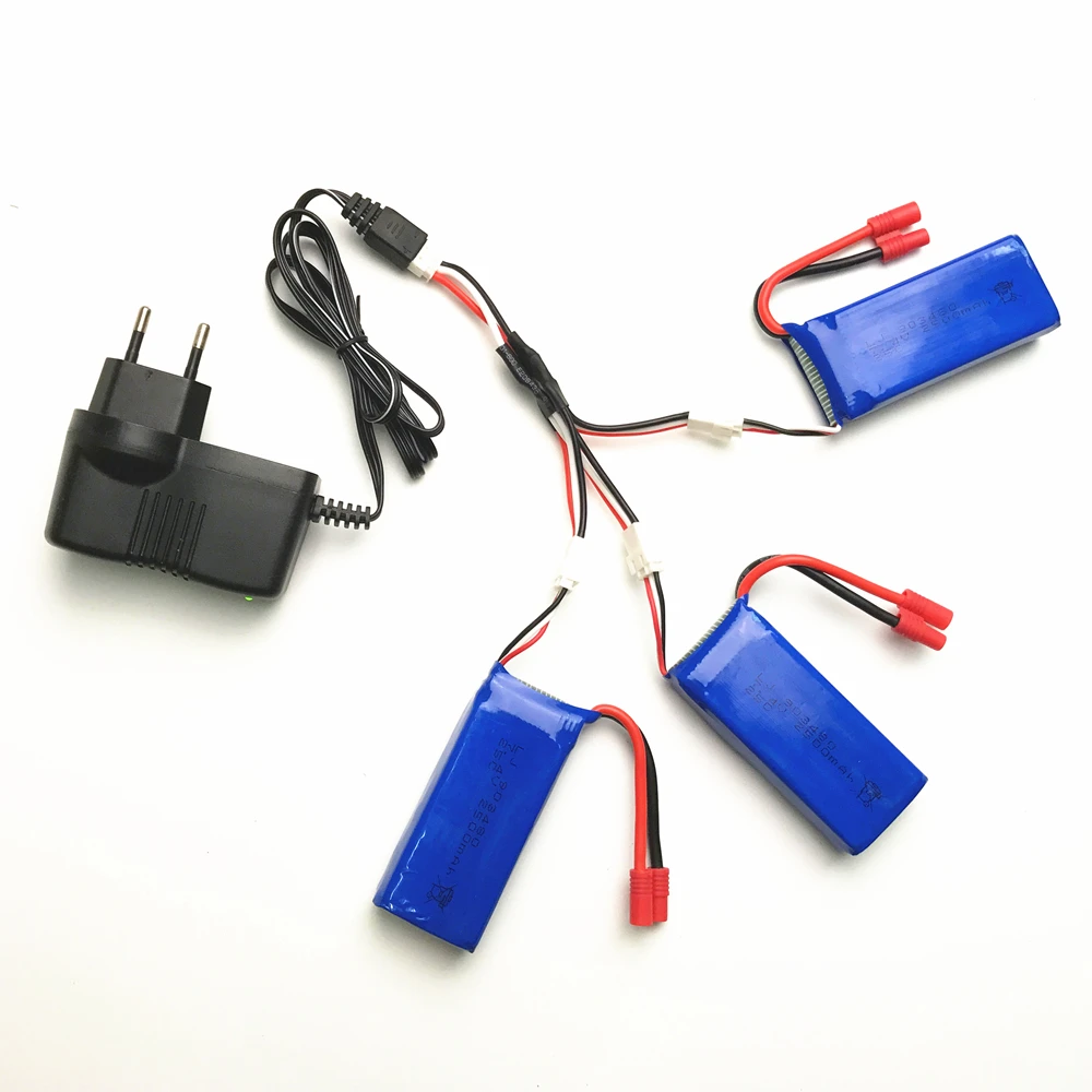 Зарядное устройство для квадрокоптера 7 4 В 2500 мАч Syma X8C X8W X8G X8HC X8HW X8HG|Детали и