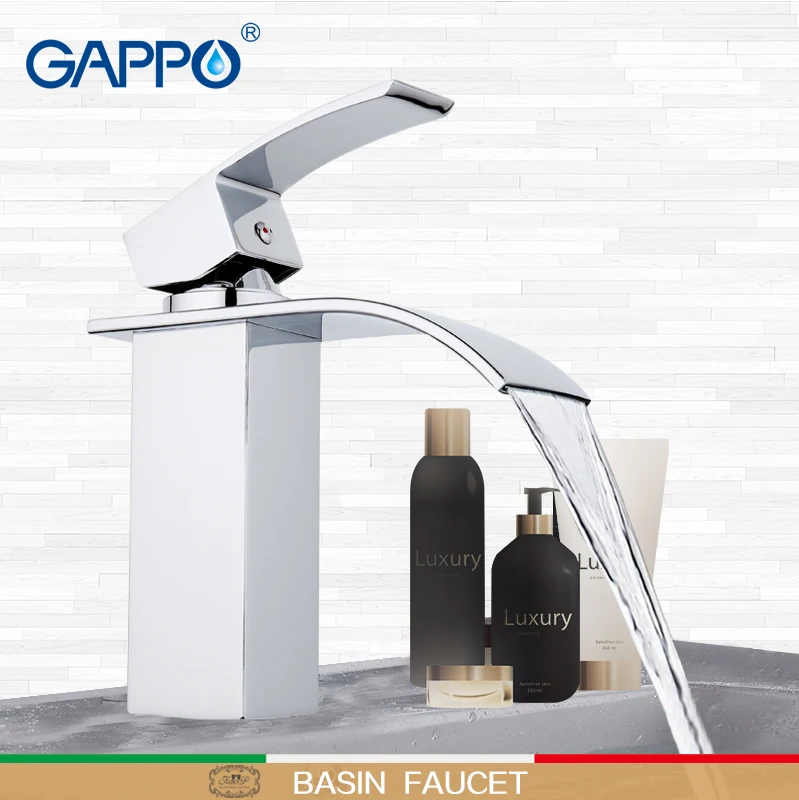 Смеситель водопад GAPPO латунный кран для раковины | Обустройство дома