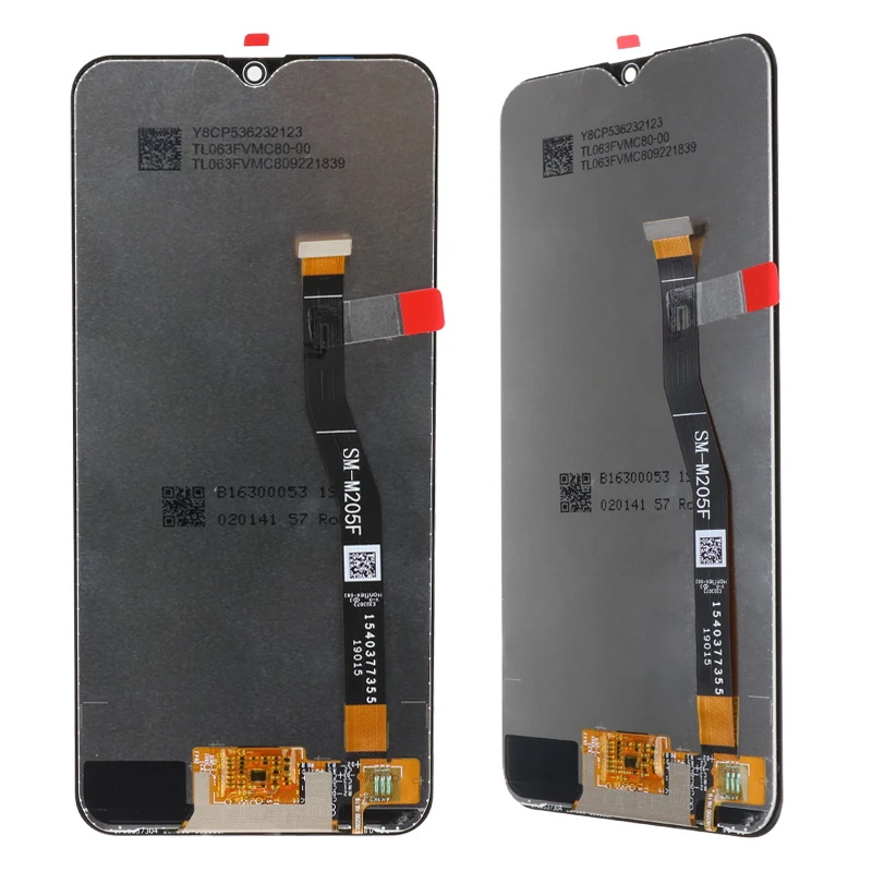 Супер AMOLED 6,3 ''lcd для SAMSUNG Galaxy M20 SM-M205 M205F lcd дисплей кодирующий преобразователь сенсорного экрана в сборе запасные части