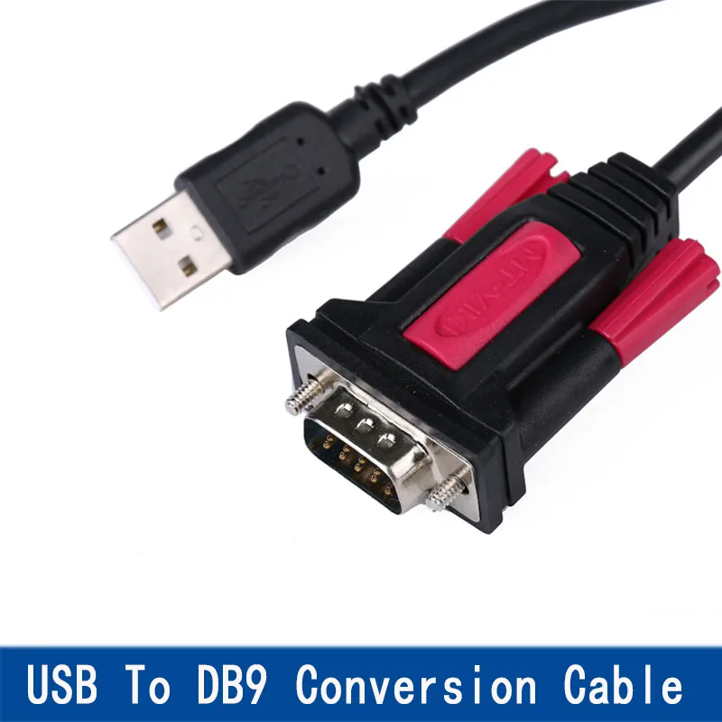 Кабель-Переходник USB/RS232, USB/DB9, 1,5 м, поддержка посещаемости, кассовый аппарат, POS-терминал MT-3001