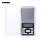 Цифровые Карманные весы, портативные электронные ювелирные весы с ЖК-дисплеем, весы для золота, алмазов, трав, весы для взвешивания, 100 г200 г500 г