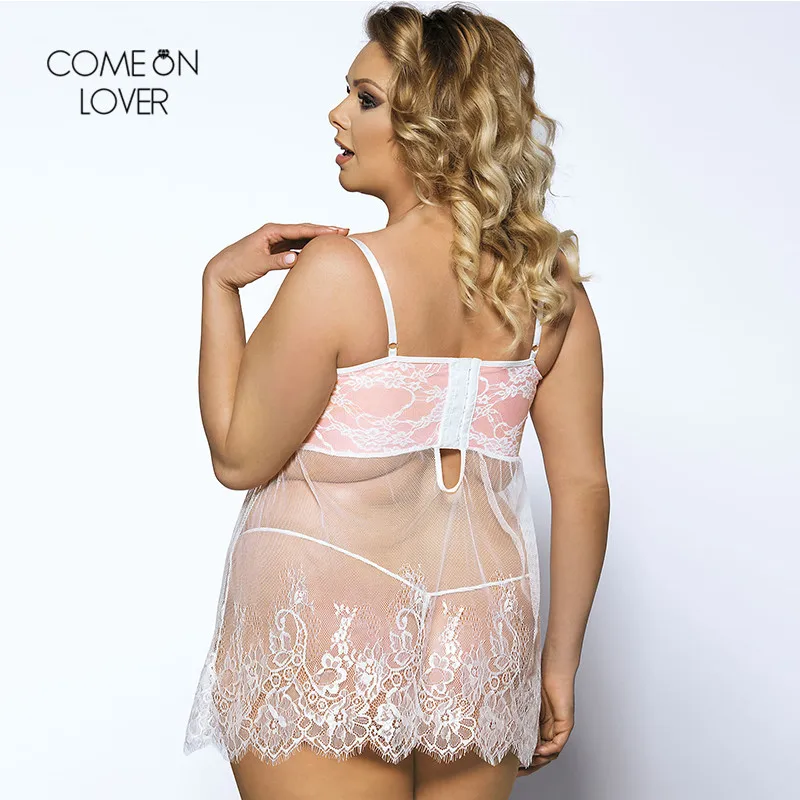 Летняя сексуальная ночная рубашка Comeonlover розовая сорочка с чашкой 1/2 мини-платье