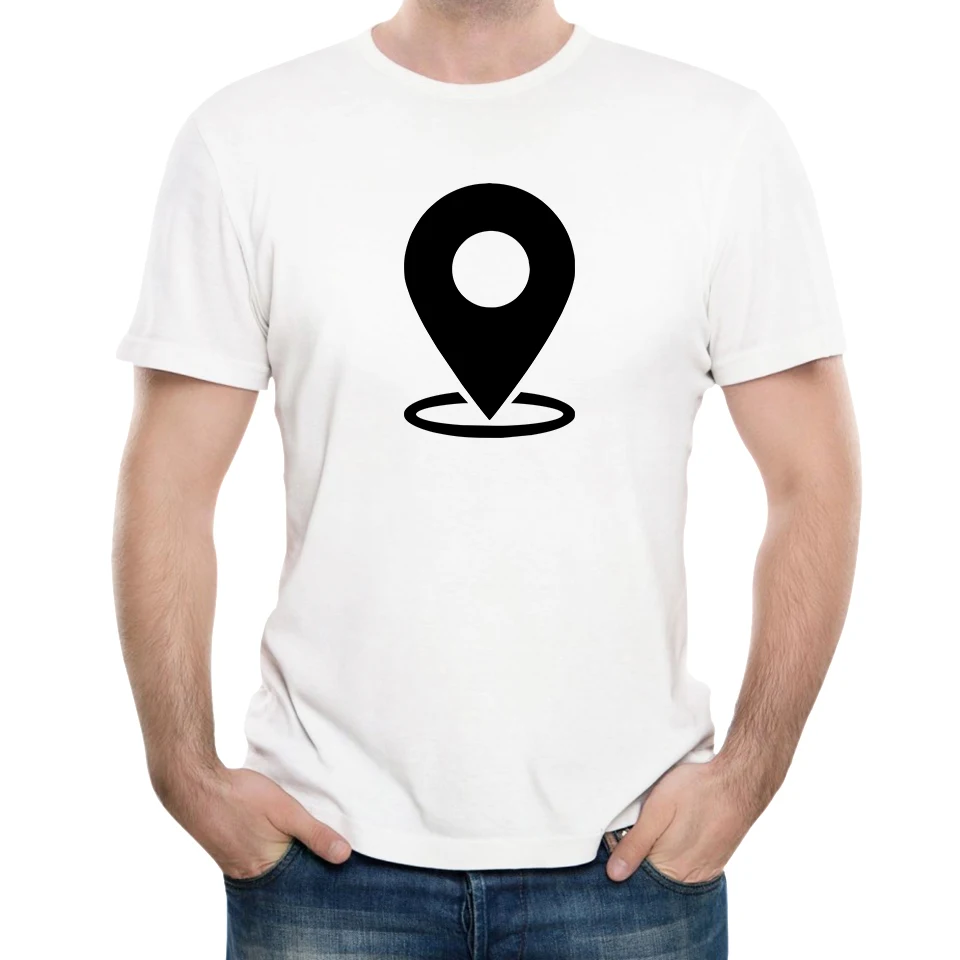 2019 DOMI Летняя мода в форме сердца капли воды печатных короткий рукав Футболка для