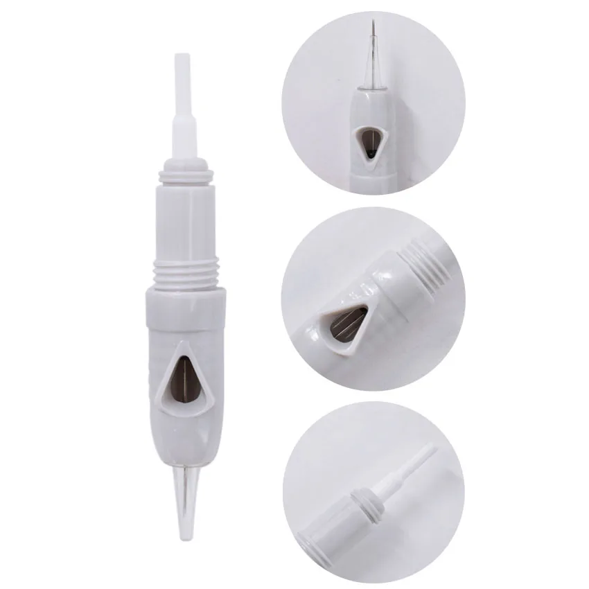 иглы микроблейдинг для татуажа Иглы бровей татуировки 100 шт в партии одноразовые