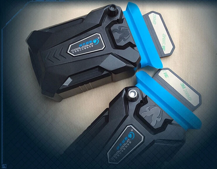 Coolcold Портативный USB Охлаждающий вентилятор для ноутбука с регулируемой