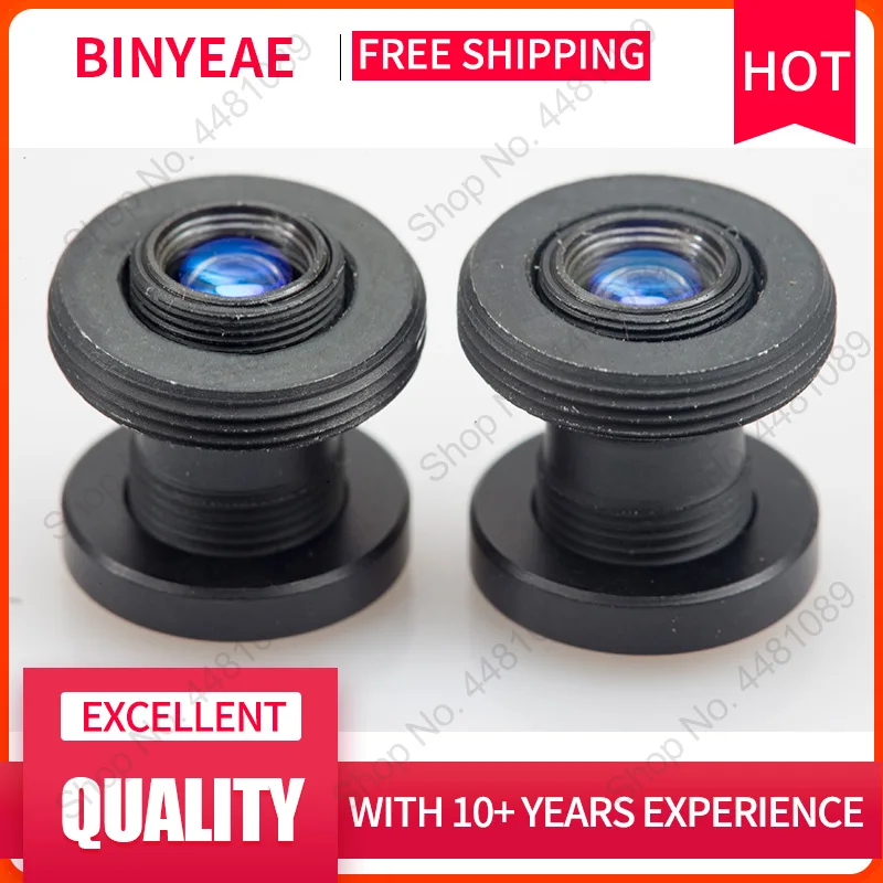 BINYEAE M12 кнопка-объектив FL 12 мм Pin отверстие объектива для 1/3 CCD с F2.0 Объективы для видеонаблюдения с M7 к M12 mount конвертер кольцо для регулировки
