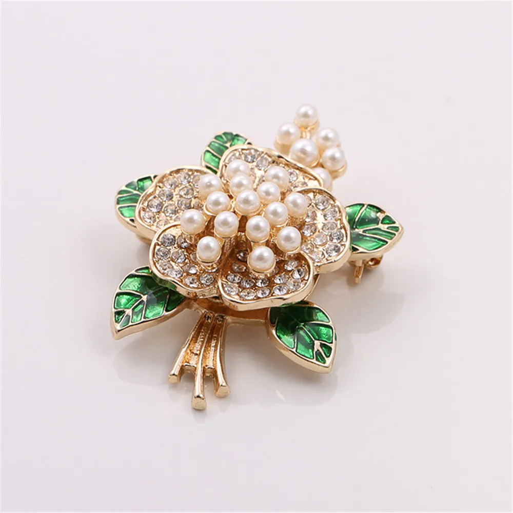 XQ с бесплатной доставкой Ретро Модный жемчужный цветок темпераментный дворцовый