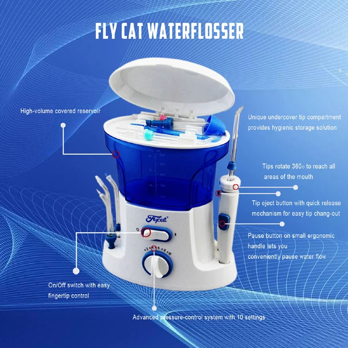 ПОСЛЕДНИЕ 5 ШТ.! Dental Care Water jet Flosser Ирригатор для полости рта зубы чистыми гигиена