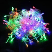 string light 100 led 10m christmasweddingparty decoration lights garland ac 110v 220v outdoor waterproof led lamp 9 colors