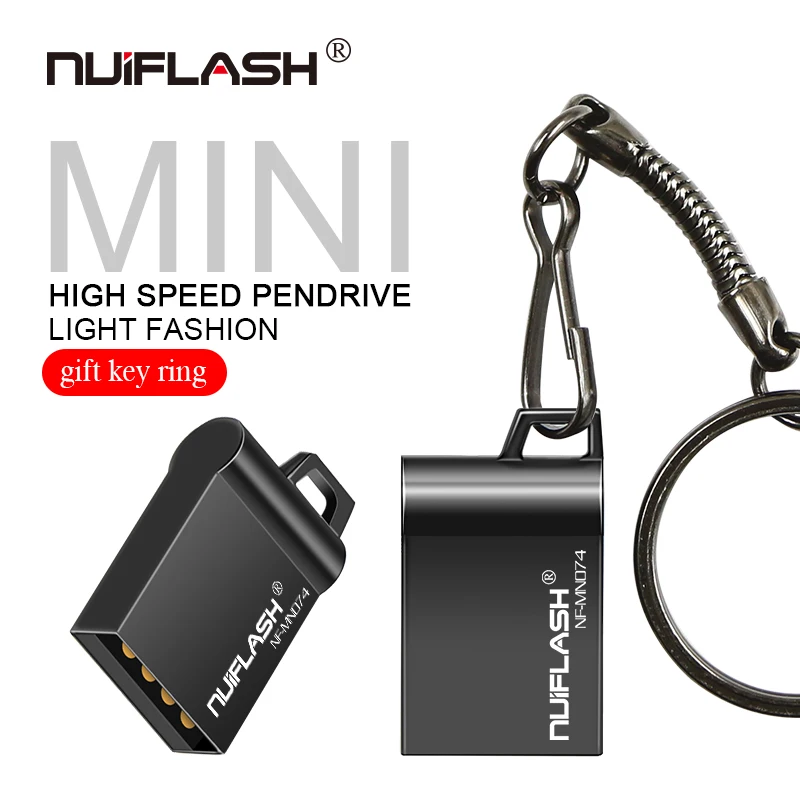 Металлический usb флеш накопитель nuiflash 4 ГБ 8 16 32 64 2 0|USB флэш-накопители| |