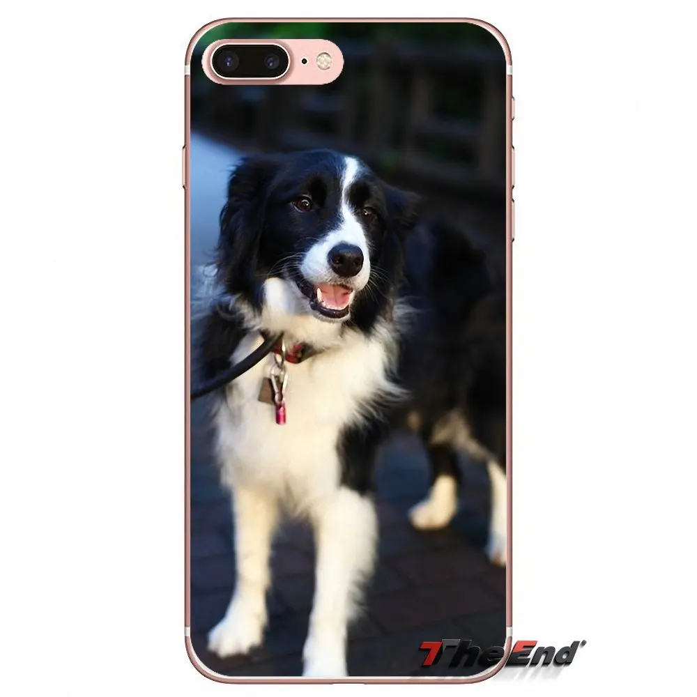 Мягкий силиконовый чехол для HTC One M7 M8 A9 M9 M10 E9 Plus Desire 630 530 626 628 816 820 Motorola G G2 G3 Border Collie